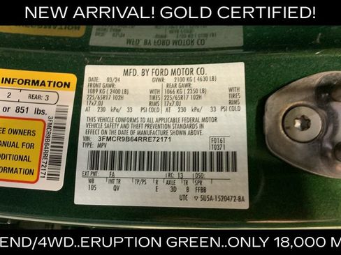 Used 2024 Ford Bronco Sport Big Bend AWD/4WD image 41
