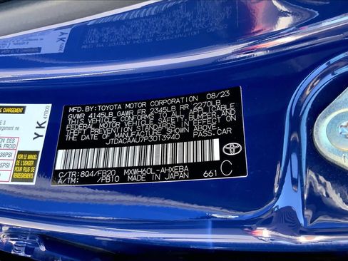 Used 2023 Toyota Prius LE FWD image 36