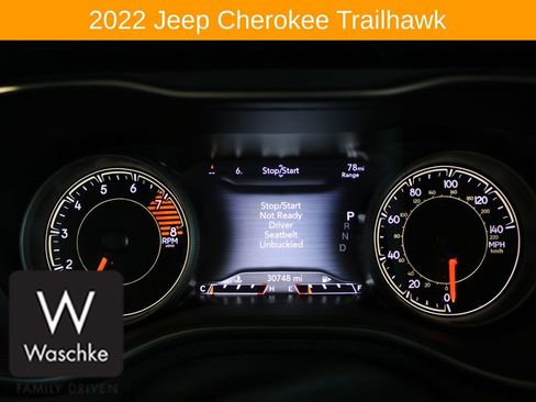 Used 2022 Jeep Cherokee Trailhawk w/ Premium Leather Package image 43