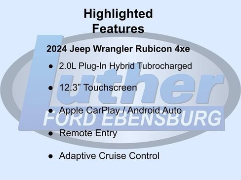 Used 2024 Jeep Wrangler Unlimited Rubicon 4xe image 3