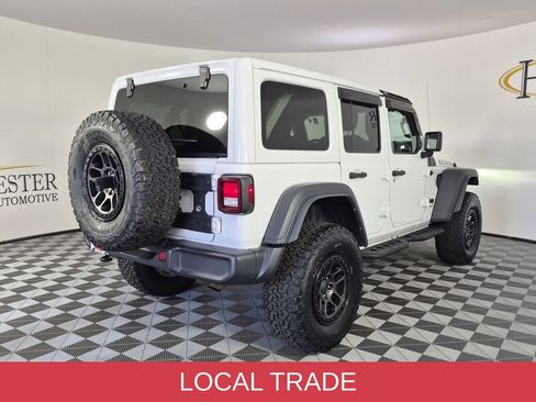 Used 2022 Jeep Wrangler Unlimited Sport w/ Xtreme Recon 35" Tire Package AWD/4WD image 4