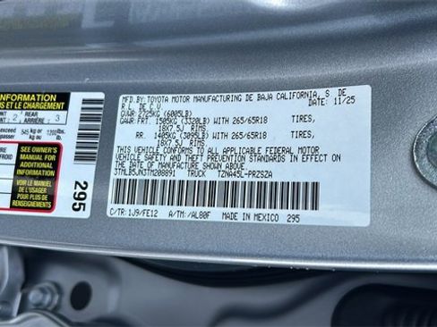 New 2026 Toyota Tacoma TRD Sport image 32