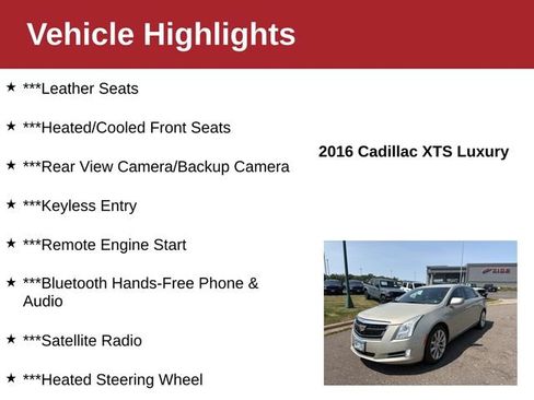 Used 2016 Cadillac XTS Luxury FWD image 4