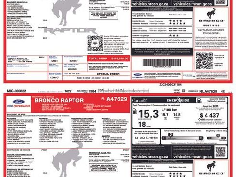 Certified 2024 Ford Bronco Raptor image 41