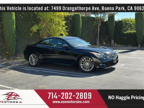 Used 2012 INFINITI G37 Convertible w/ Premium Pkg RWD image 3