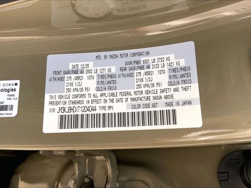 New 2026 MAZDA CX-70 3.3 Turbo w/ Preferred Package image 18