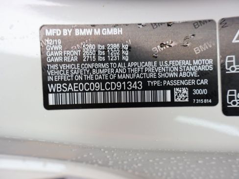 Used 2020 BMW M8 Base image 40