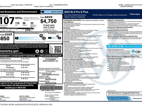 Used 2023 Volkswagen ID.4 Pro S Plus RWD image 2