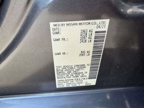 Used 2023 Nissan Altima 2.5 SV FWD image 21
