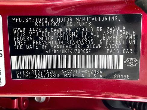 Used 2019 Toyota Camry LE image 6