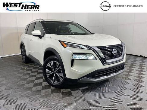 Certified 2023 Nissan Rogue SV w/ SV Premium B Package AWD/4WD image 1