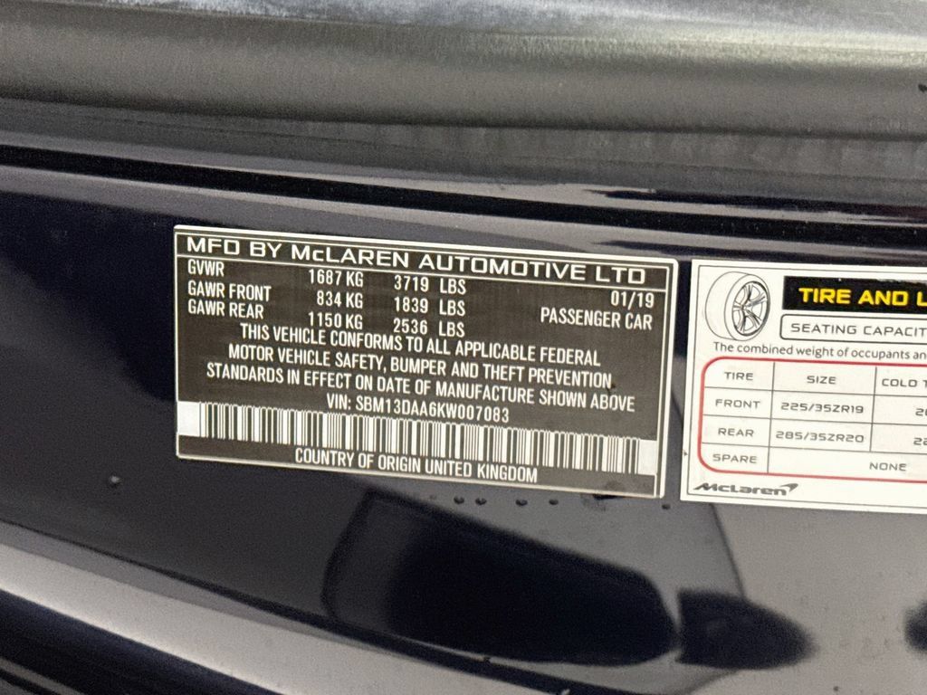 Used 2019 McLaren 570S Coupe RWD image 33