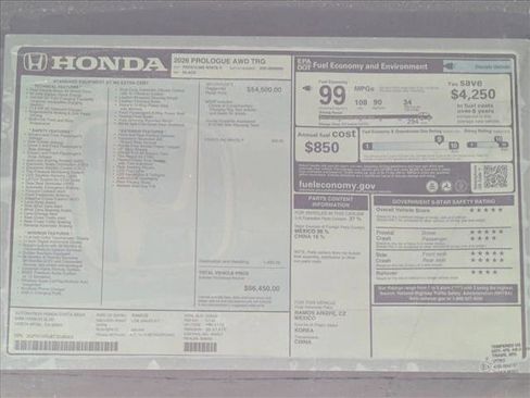 New 2026 Honda Prologue Touring image 18
