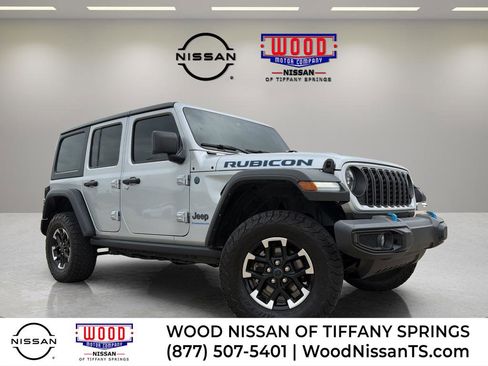 Used 2024 Jeep Wrangler Unlimited Rubicon 4xe AWD/4WD image 1
