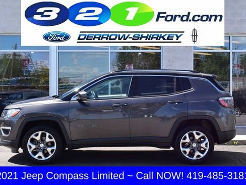 Used 2021 Jeep Compass Limited AWD/4WD image 2