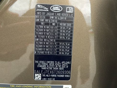 New 2026 Land Rover Defender 110 S AWD/4WD image 30