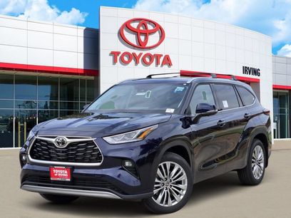 New 2026 Toyota Highlander Platinum