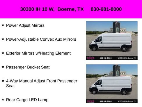 Used 2025 RAM ProMaster 2500 w/ Convenience Group FWD image 18