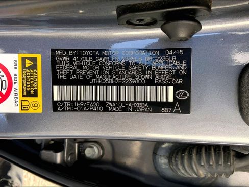 Used 2015 Lexus CT 200h Hybrid image 33