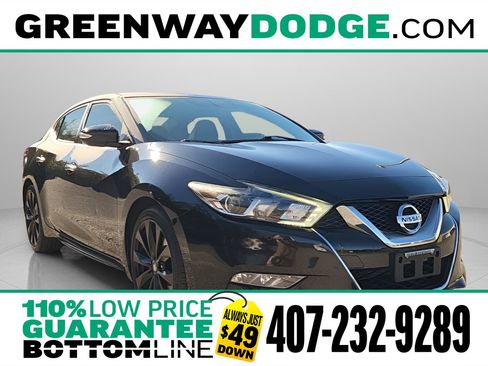 Used 2017 Nissan Maxima SR w/ Midnight Edition image 1