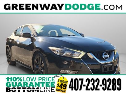 Used 2017 Nissan Maxima SR w/ Midnight Edition