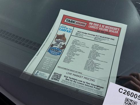Certified 2023 Dodge Durango R/T w/ Blacktop Package AWD/4WD image 16