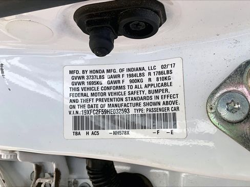 Used 2017 Honda Civic LX image 29