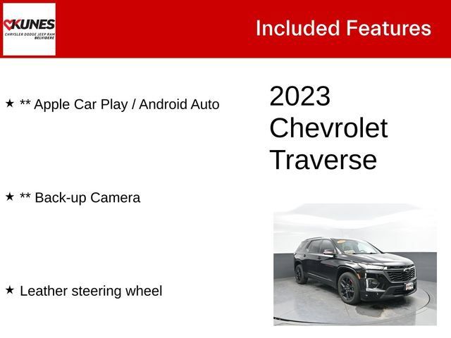 Used 2023 Chevrolet Traverse Premier w/ Redline Edition AWD/4WD image 3