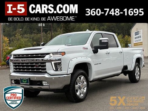 Used 2022 Chevrolet Silverado 3500 LTZ w/ LTZ Premium Package AWD/4WD image 1