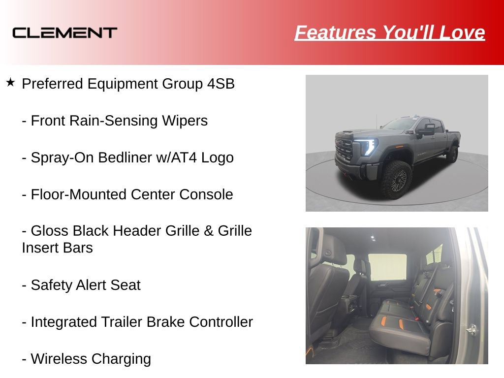 Used 2024 GMC Sierra 2500 AT4 w/ AT4 Premium Plus Package AWD/4WD image 10