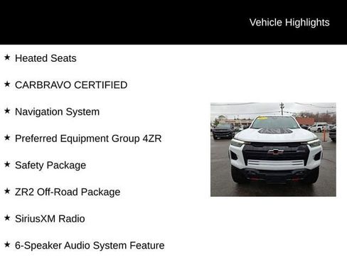 Used 2024 Chevrolet Colorado ZR2 w/ Safety Package AWD/4WD image 14