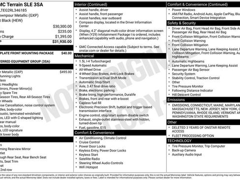 Used 2024 GMC Terrain SLE image 28