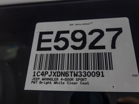 New 2026 Jeep Wrangler Unlimited Sport w/ Dual Top Group AWD/4WD image 42