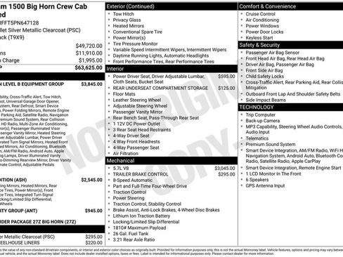 Used 2023 RAM 1500 Big Horn AWD/4WD image 2