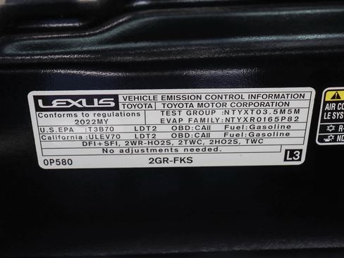 Certified 2022 Lexus RX 350 FWD w/ Premium Package image 29