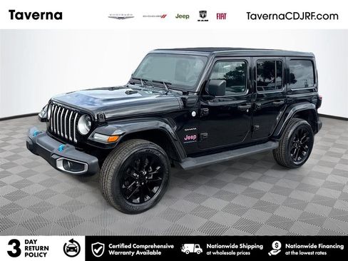 Used 2023 Jeep Wrangler Unlimited Sahara w/ Cold Weather Group AWD/4WD image 1