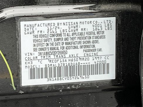 Certified 2025 Nissan Sentra SV w/ SV Premium Package image 33