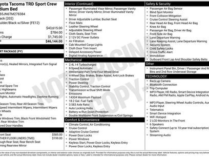 New 2026 Toyota Tacoma TRD Sport
