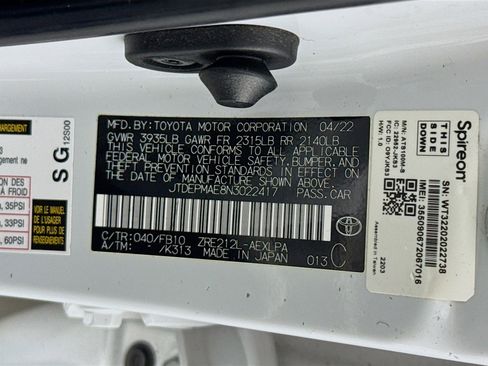 Used 2022 Toyota Corolla LE image 38