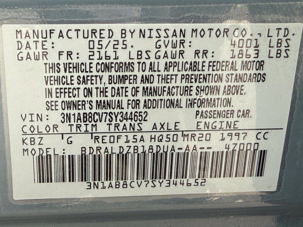 Used 2025 Nissan Sentra SV FWD image 44