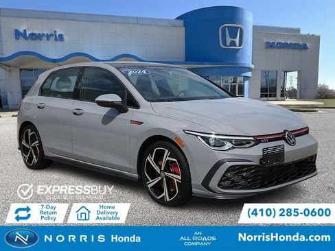 Used 2024 Volkswagen GTI SE w/ SE Leather Seats Package FWD image 1