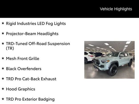 Certified 2021 Toyota Tacoma TRD Pro AWD/4WD image 10