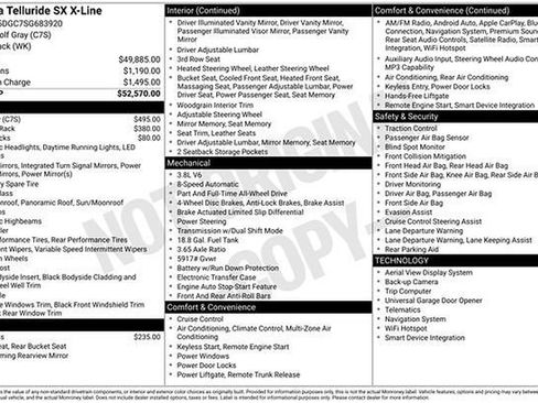 New 2025 Kia Telluride SX X-Line image 20