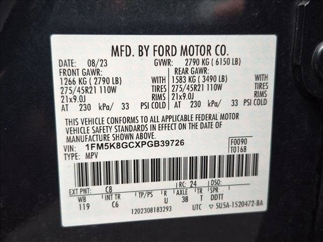Used 2023 Ford Explorer ST w/ Equipment Group 401A AWD/4WD image 20