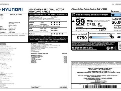 Used 2024 Hyundai Ioniq 5 SEL image 14