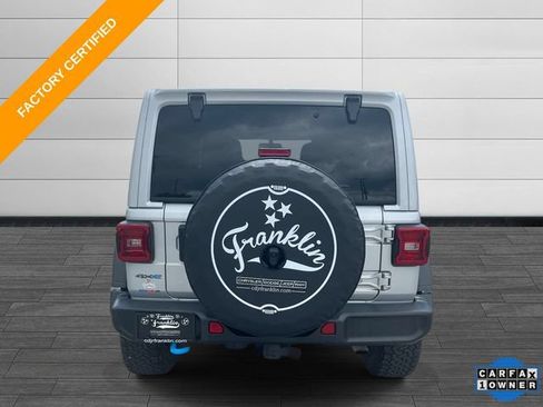Certified 2023 Jeep Wrangler Unlimited Rubicon 4xe AWD/4WD image 5
