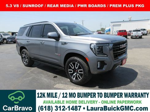 Certified 2021 GMC Yukon AT4 w/ AT4 Premium Plus Package AWD/4WD image 1