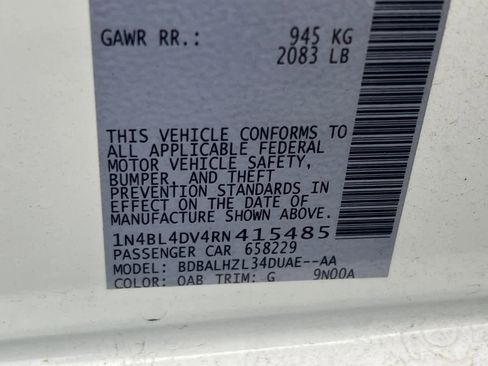 Used 2024 Nissan Altima 2.5 SV w/ SV Premium Package image 29