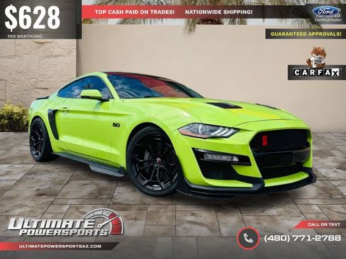 Used 2020 Ford Mustang GT Premium w/ Carbon Sport Interior Package RWD image 12