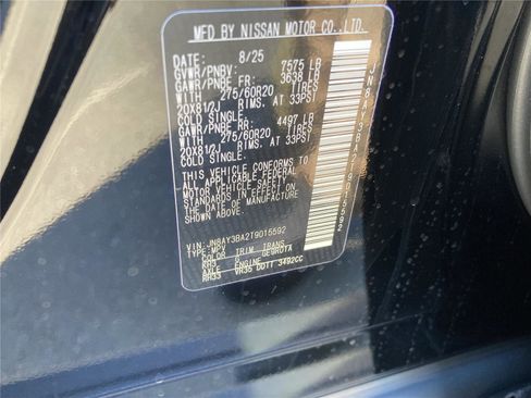 New 2026 Nissan Armada SL w/ Captain's Chari Seat Package image 34